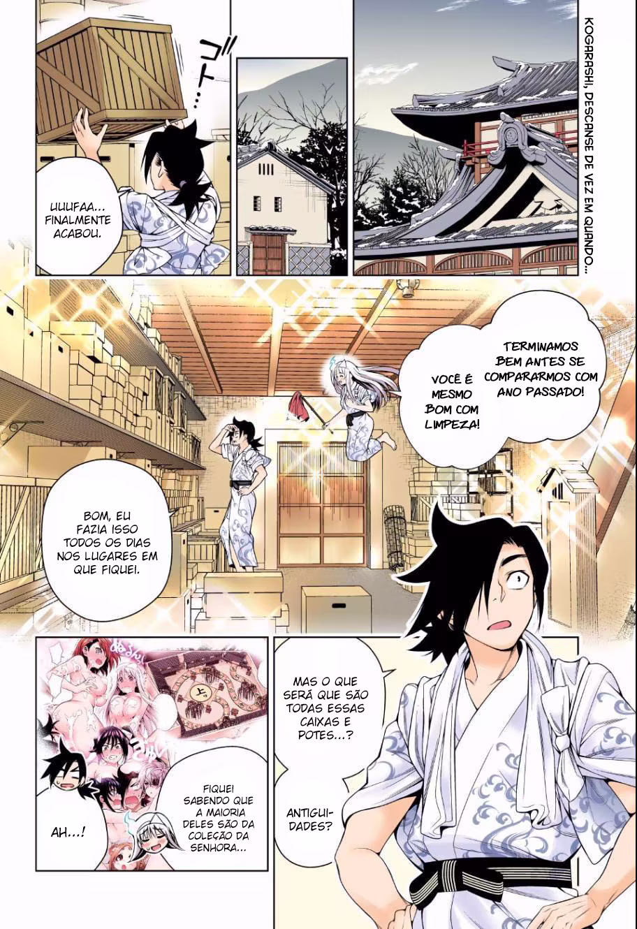 Yuragi-sou no Yuuna-san, capítulo 72, página 3