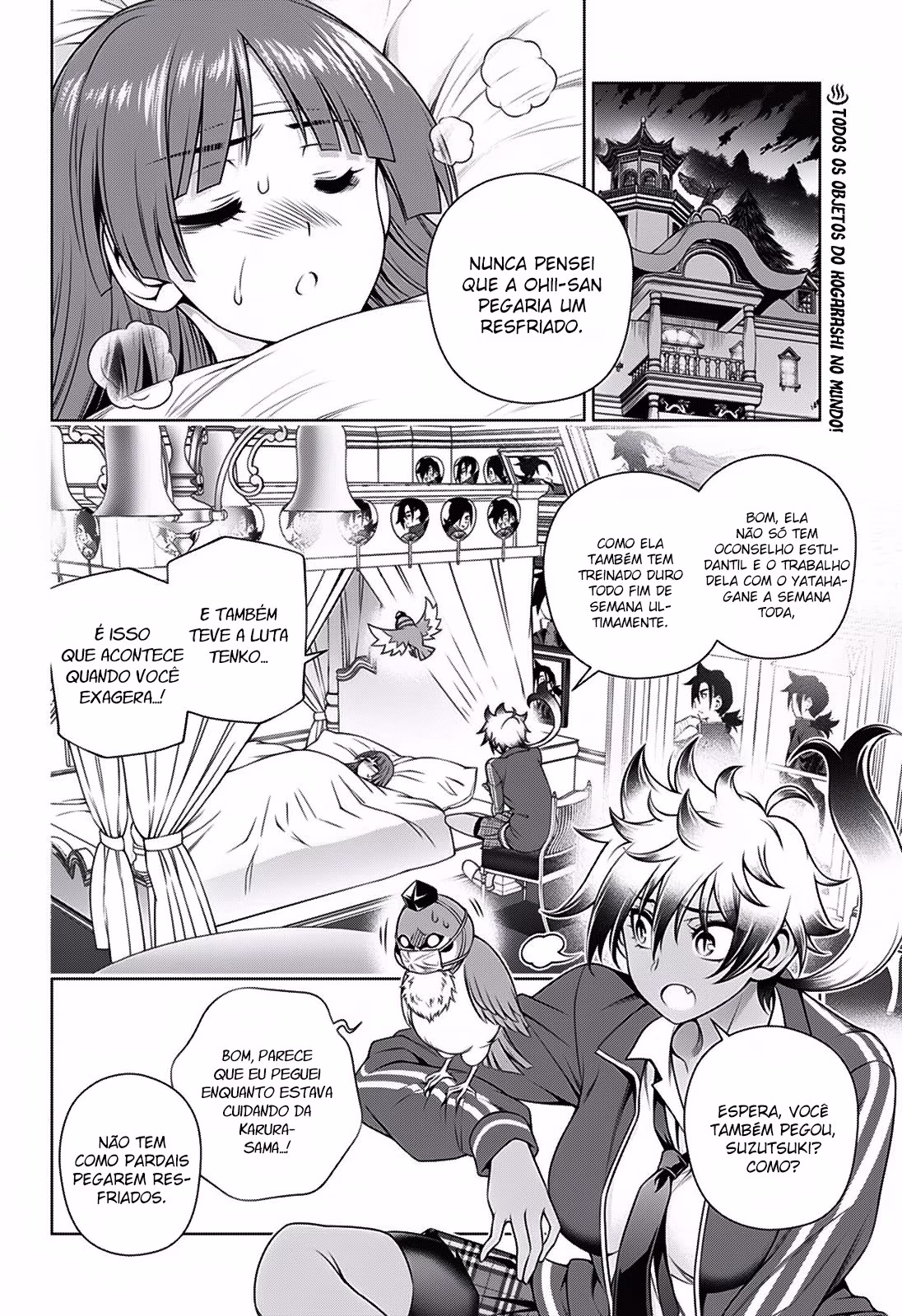 Yuragi-sou no Yuuna-san, capítulo 171, página 3