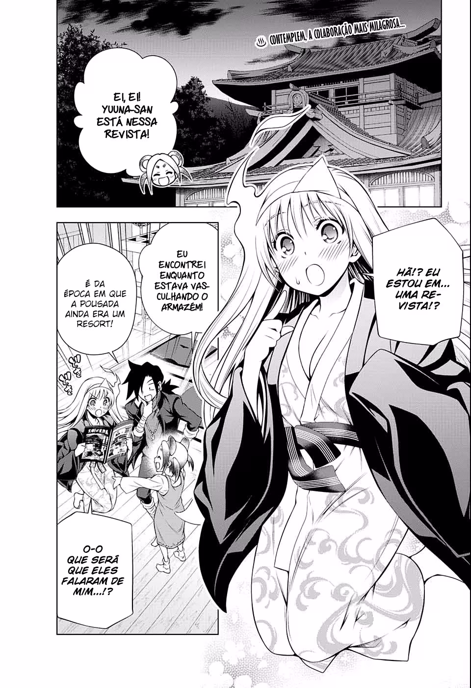 Yuragi-sou no Yuuna-san, capítulo 89.5, página 3