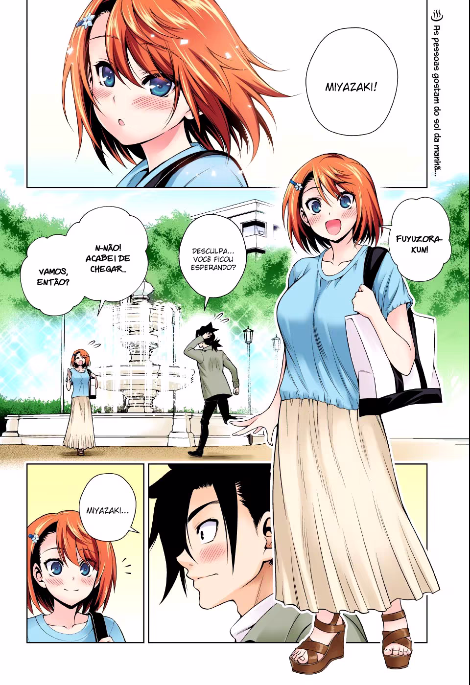 Yuragi-sou no Yuuna-san, capítulo 85, página 3