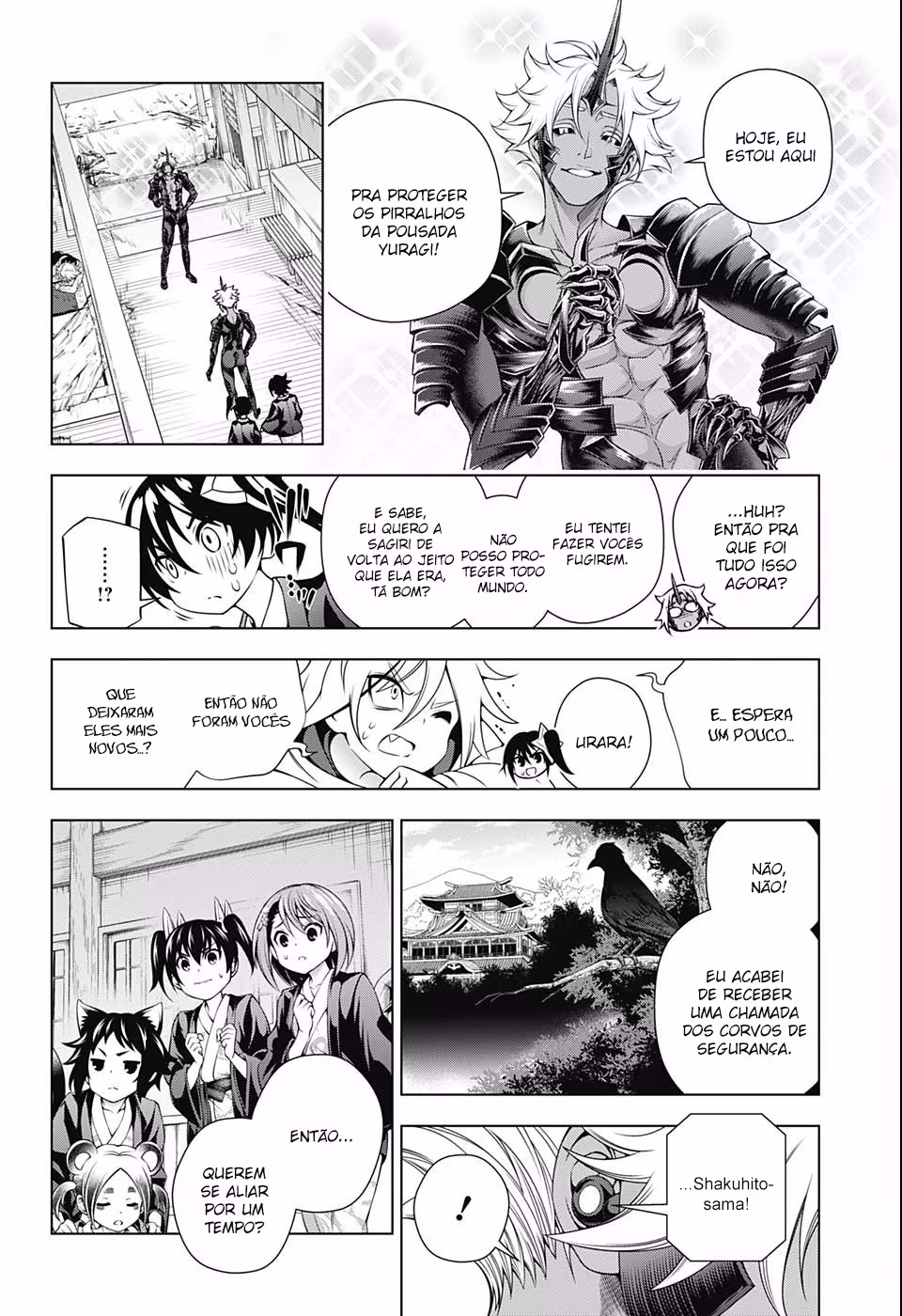 Yuragi-sou no Yuuna-san, capítulo 156, página 4