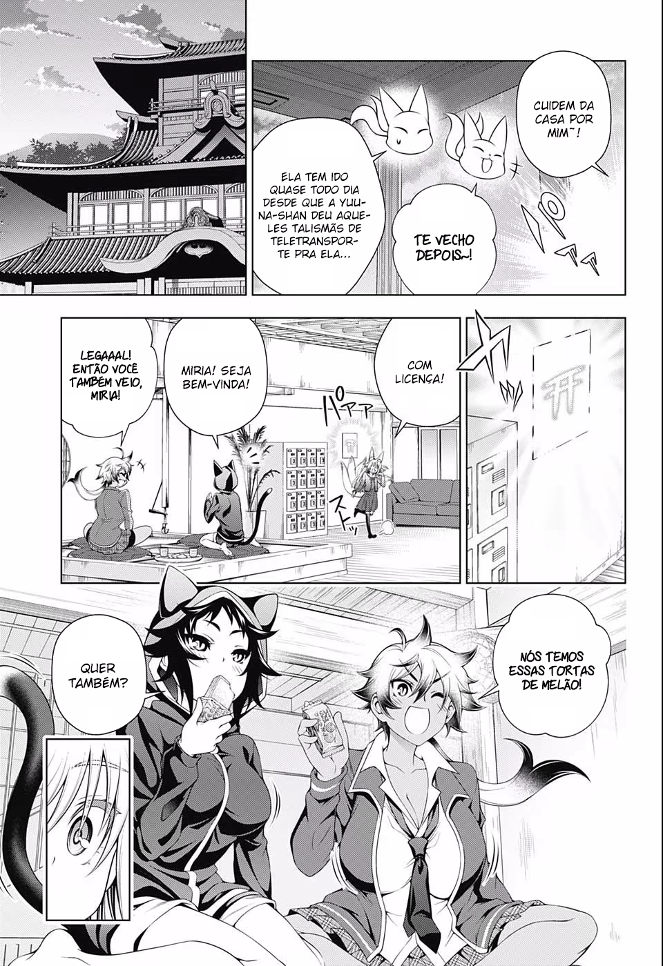 Yuragi-sou no Yuuna-san, capítulo 150, página 4