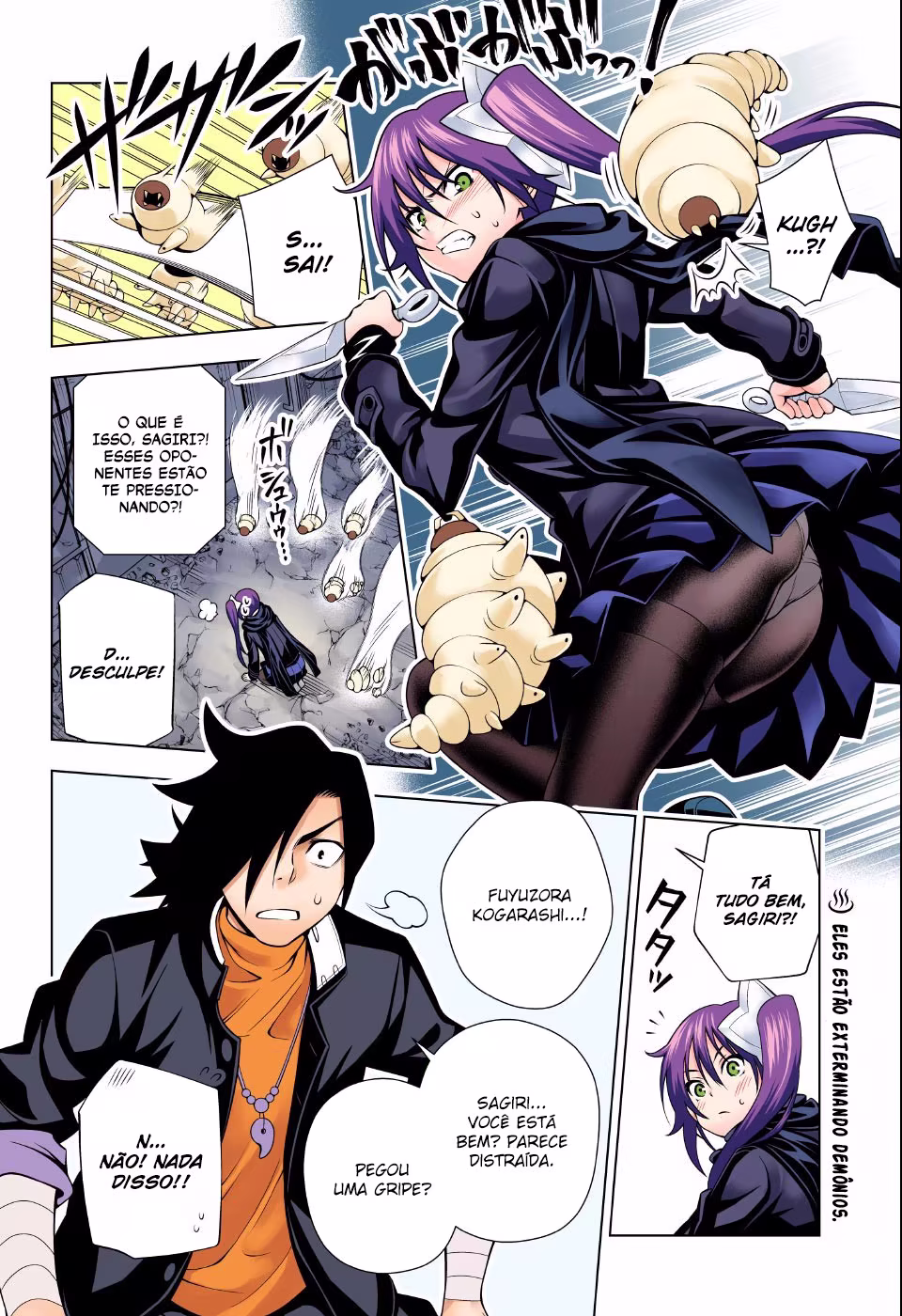 Yuragi-sou no Yuuna-san, capítulo 51, página 3
