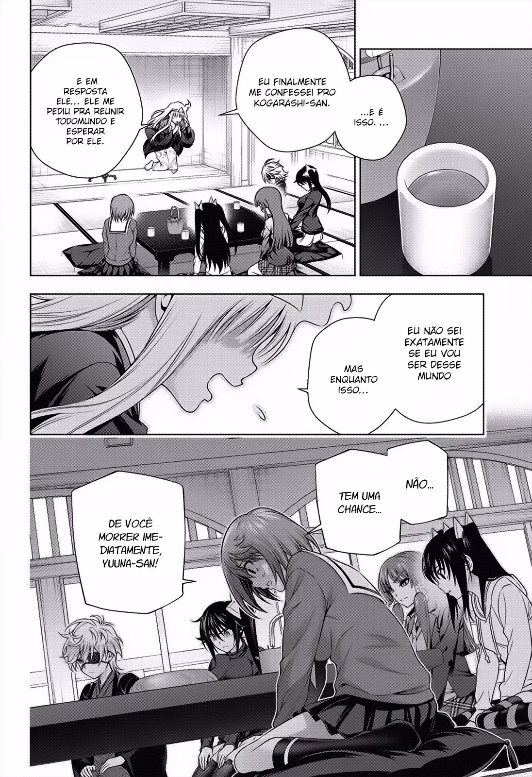 Yuragi-sou no Yuuna-san, capítulo 194, página 3