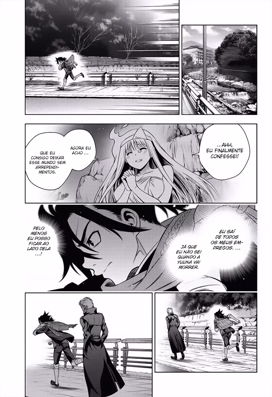 Yuragi-sou no Yuuna-san, capítulo 194, página 4