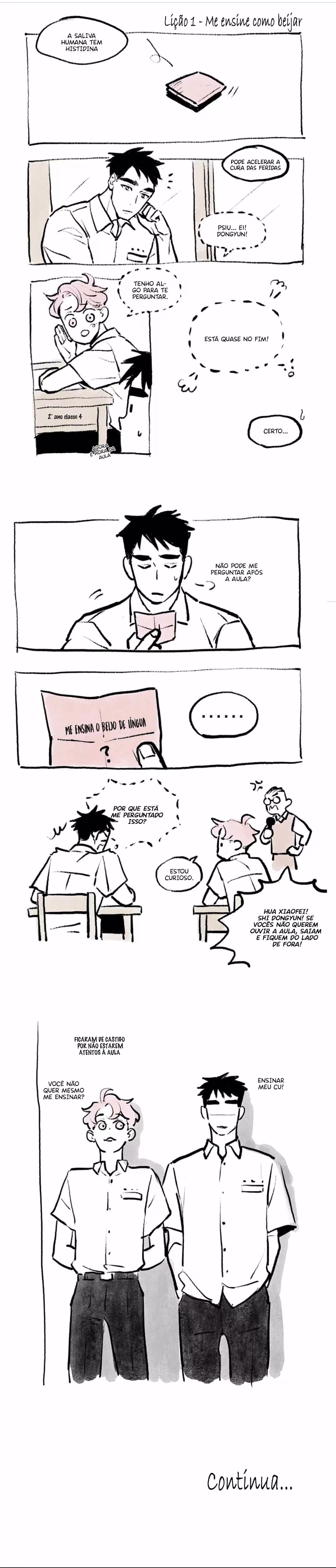 If they were classmates, capítulo 1, página 2