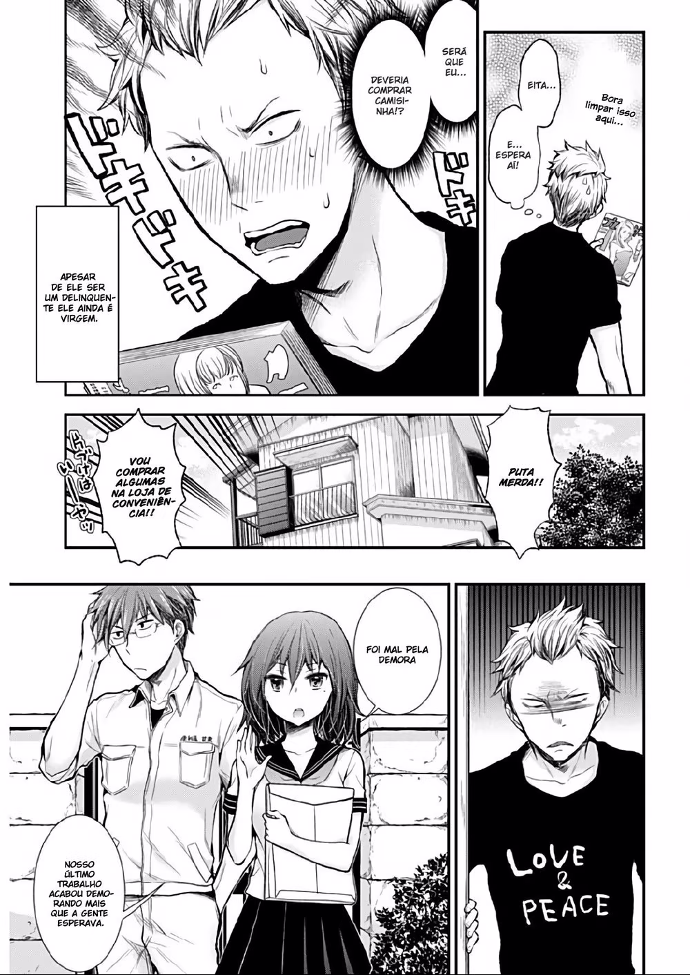 Henjo ~Hen na Joshi Kousei Amaguri Senko~, capítulo 42, página 4