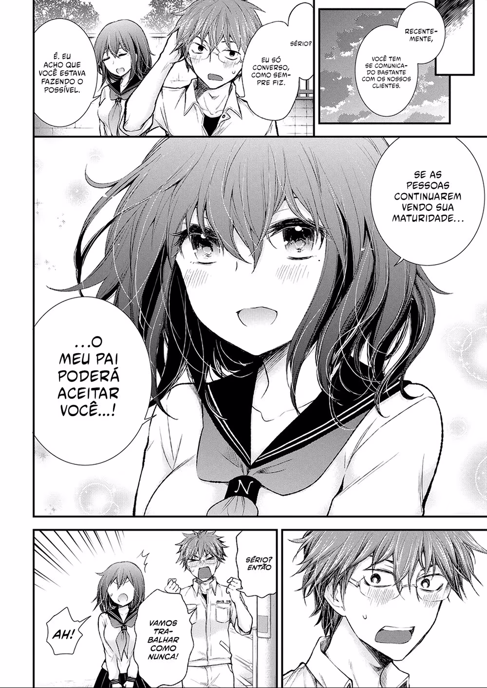 Henjo ~Hen na Joshi Kousei Amaguri Senko~, capítulo 91, página 4