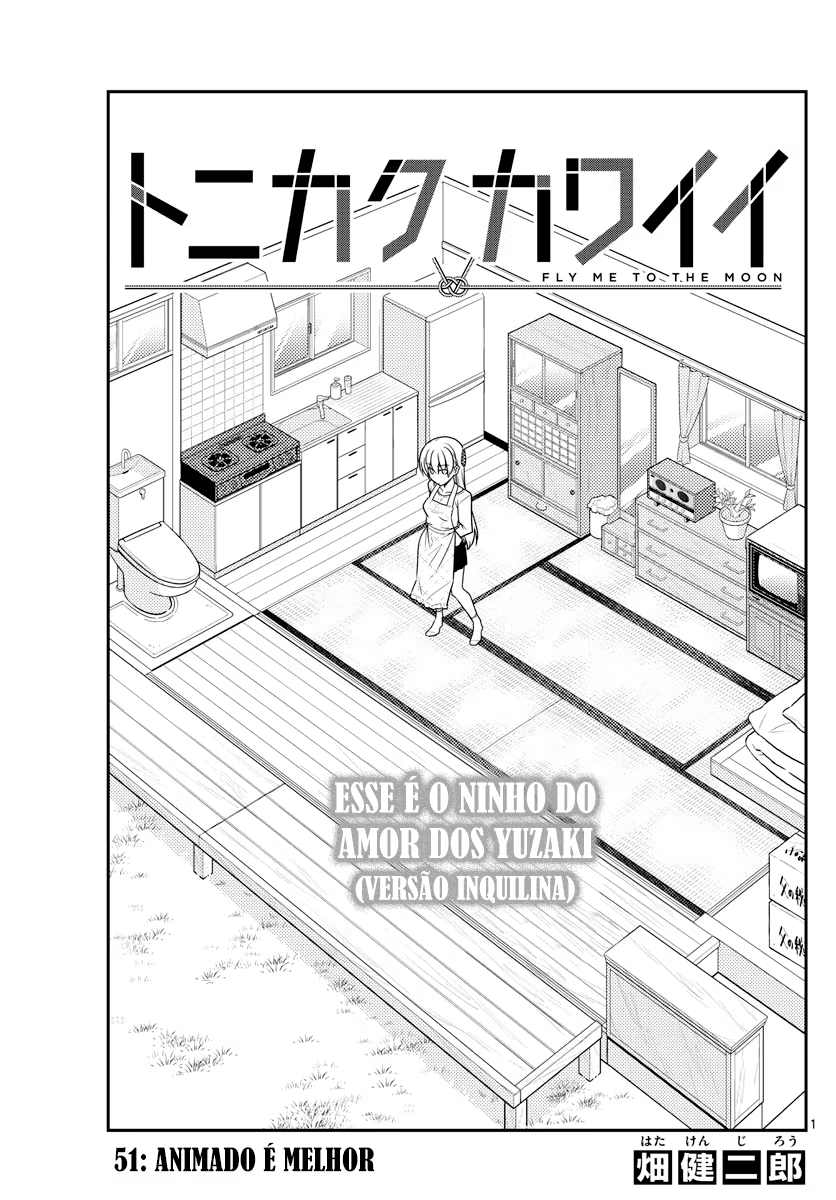 Tonikaku Kawaii, capítulo 51, página 2
