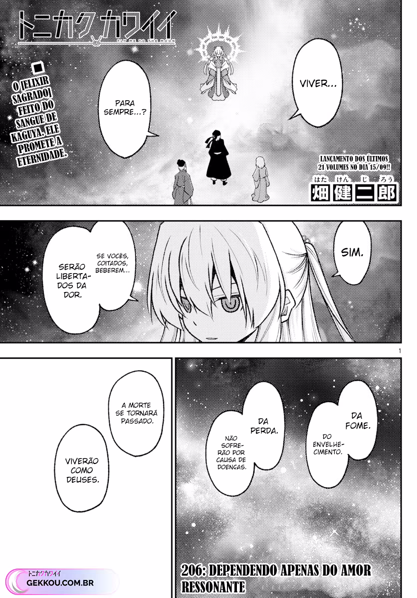 Tonikaku Kawaii, capítulo 206, página 2