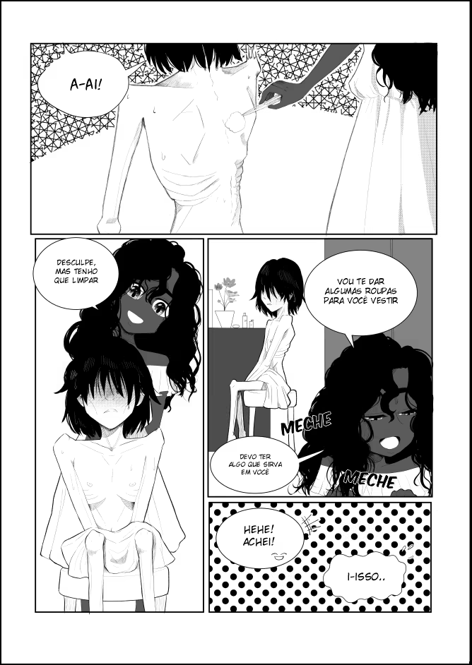 O Sol & Rosa Vermelha, capítulo 3, página 2