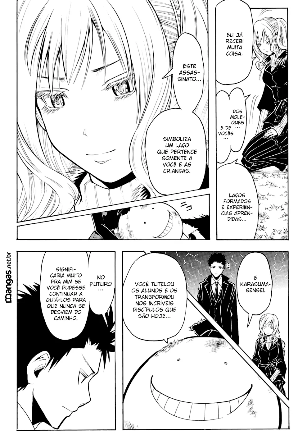 Assassination Classroom, capítulo 177, página 3