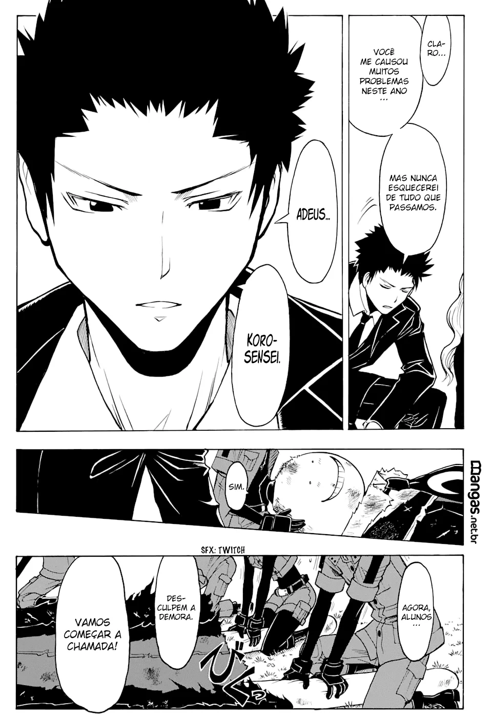 Assassination Classroom, capítulo 177, página 4
