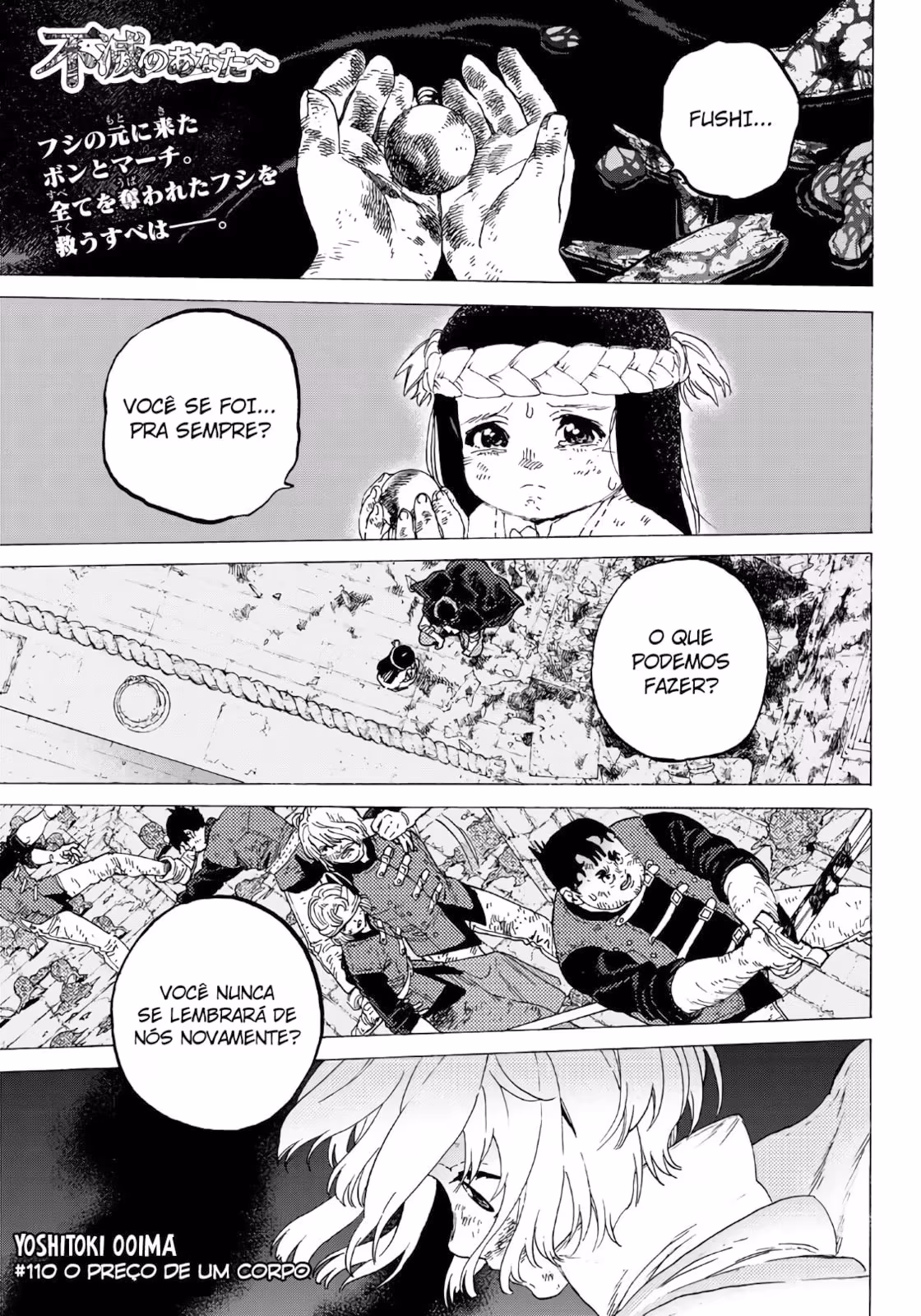 Fumetsu no Anata e, capítulo 110, página 2