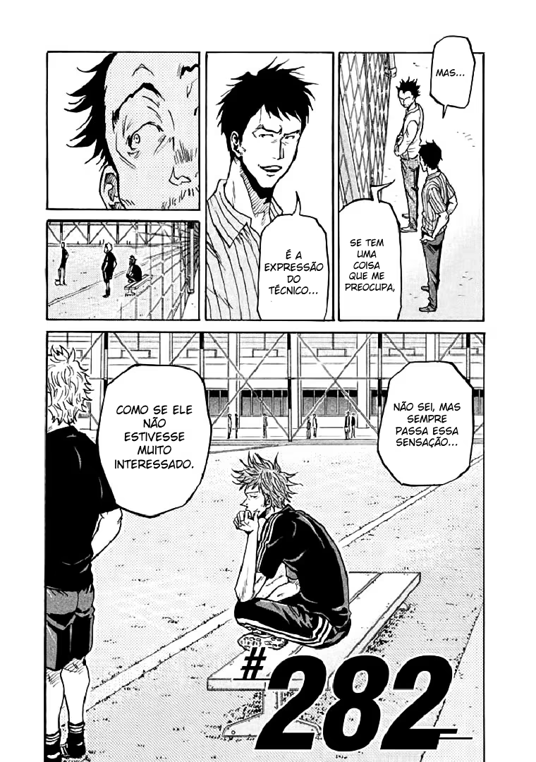 GIANT KILLING, capítulo 282, página 3