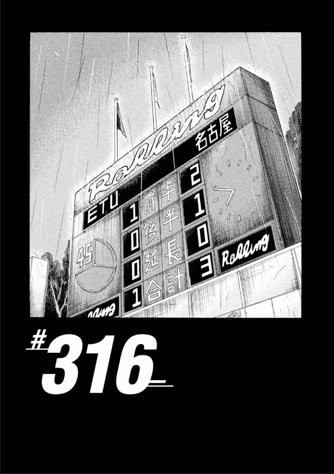GIANT KILLING, capítulo 316, página 2