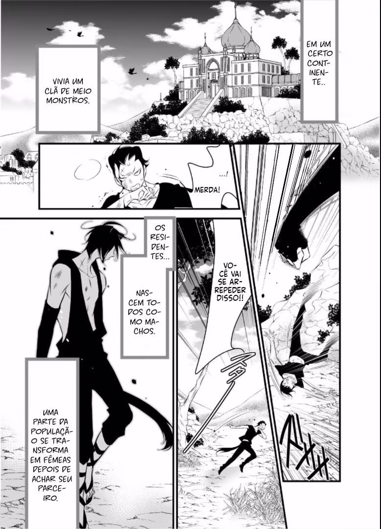 Yajuu-sama to Boku, capítulo 1, página 2