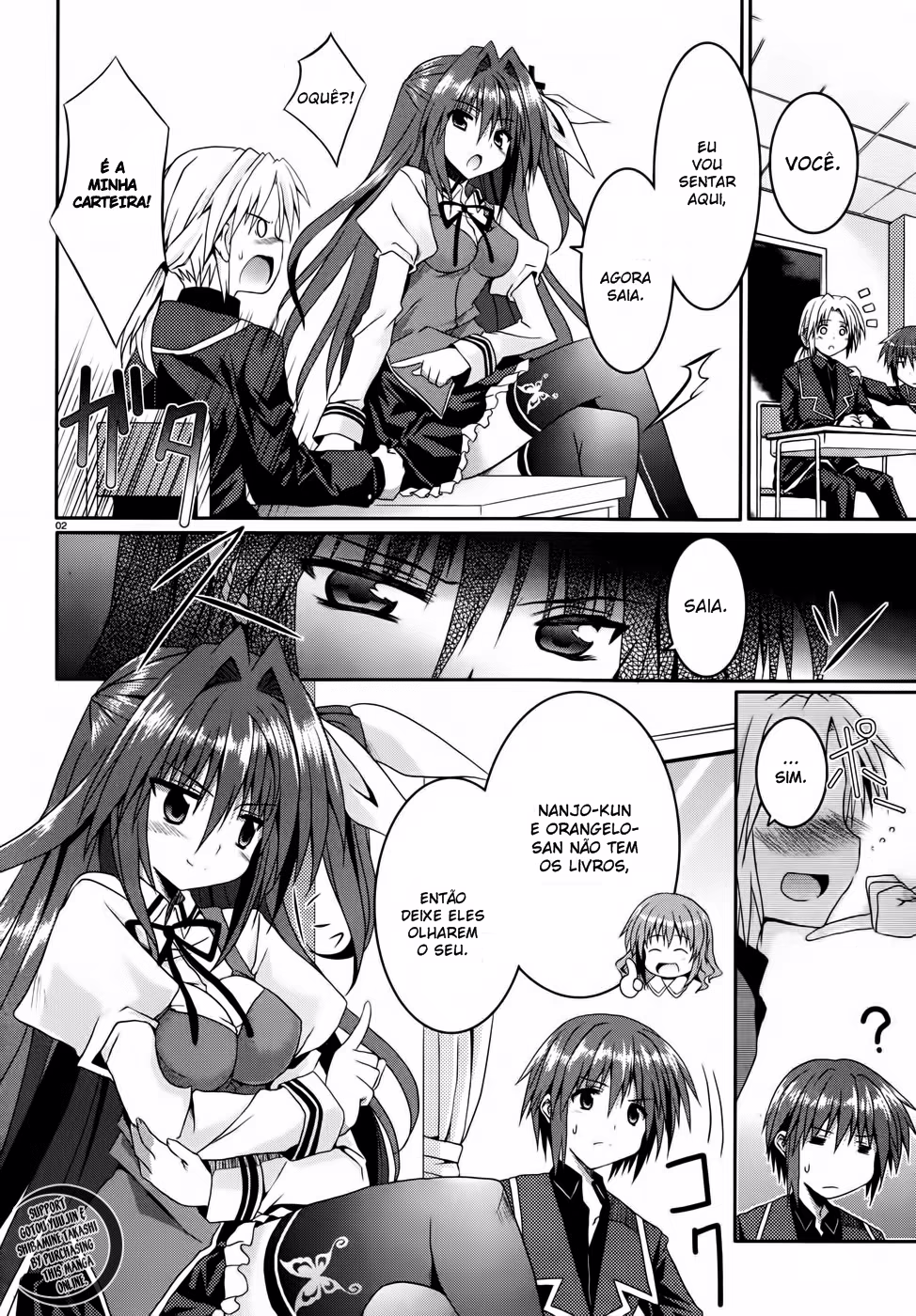 Tsuki Tsuki!, capítulo 8, página 2