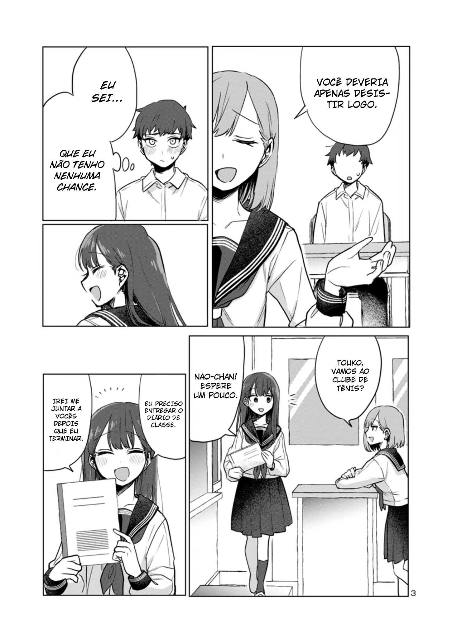 “Okaeri, Papa”, capítulo 3, página 3