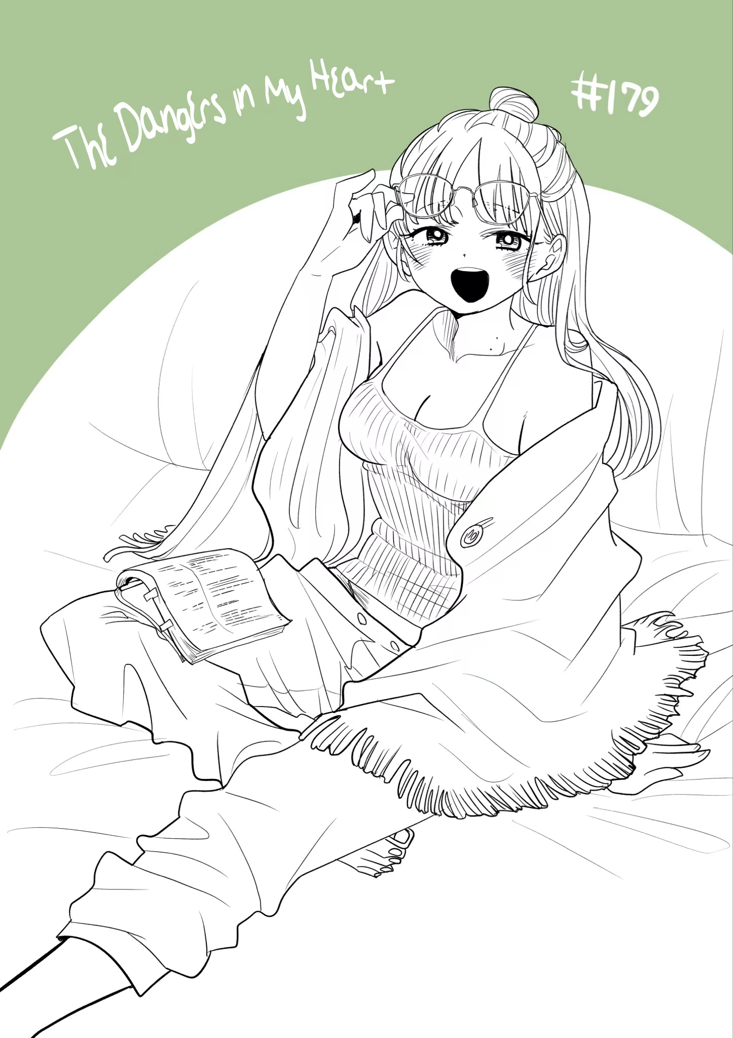 Boku no Kokoro no Yabai Yatsu, capítulo 179, página 2