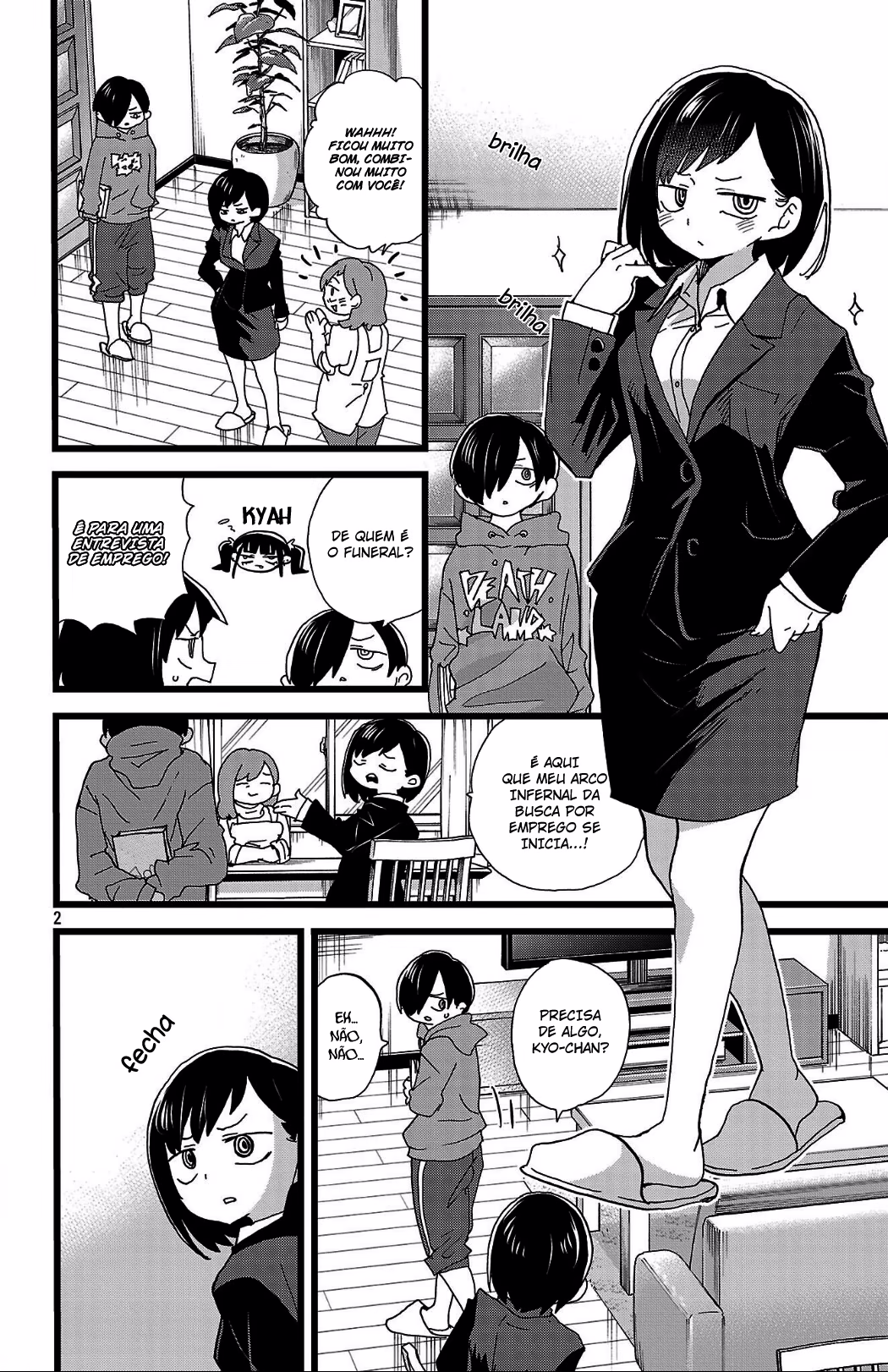 Boku no Kokoro no Yabai Yatsu, capítulo 155, página 4