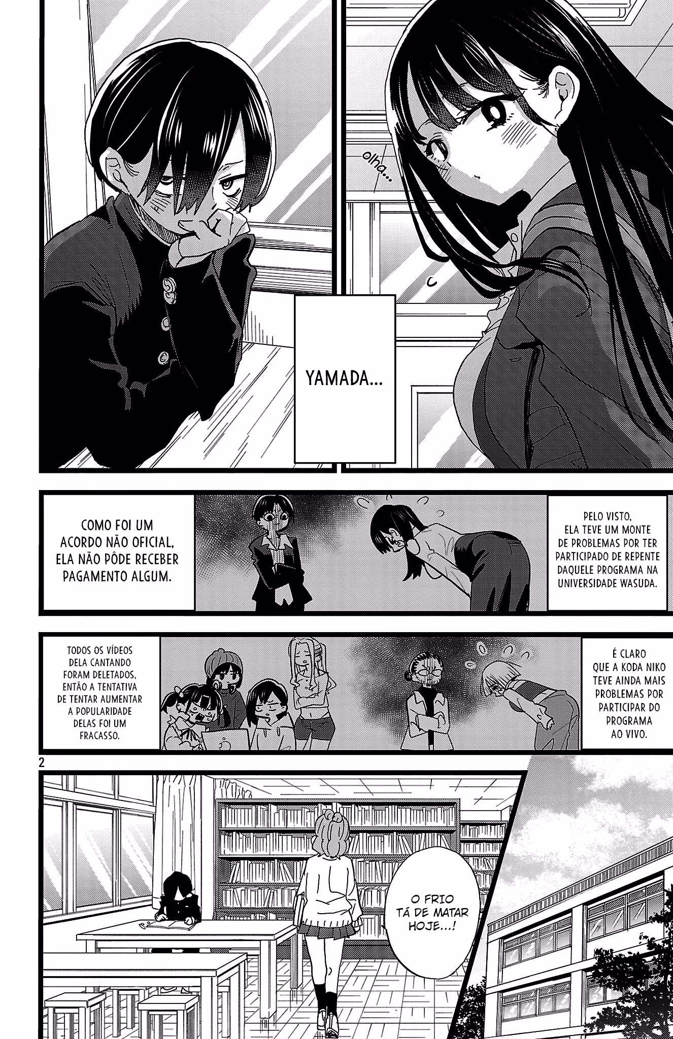 Boku no Kokoro no Yabai Yatsu, capítulo 167, página 4