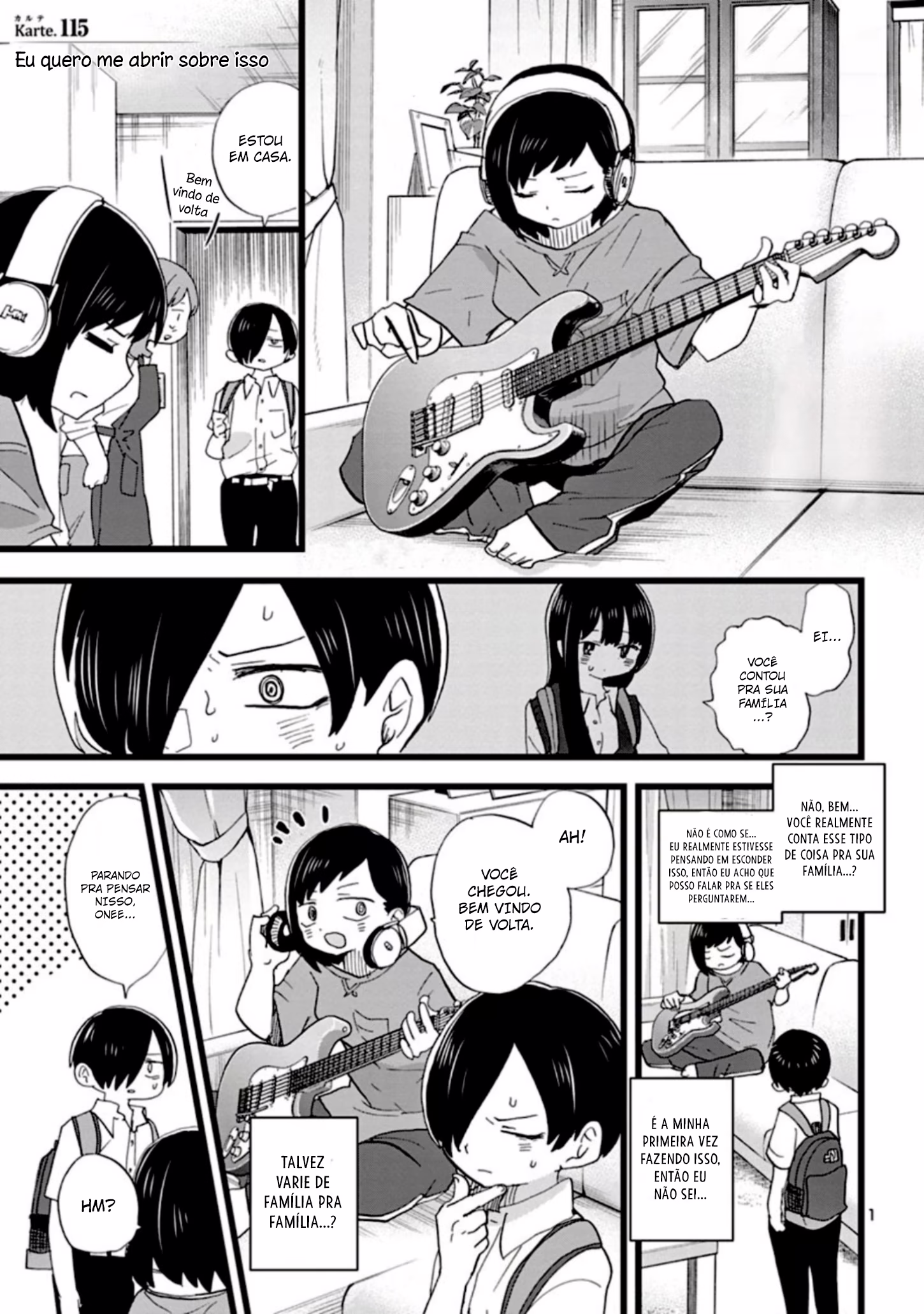 Boku no Kokoro no Yabai Yatsu, capítulo 115, página 3