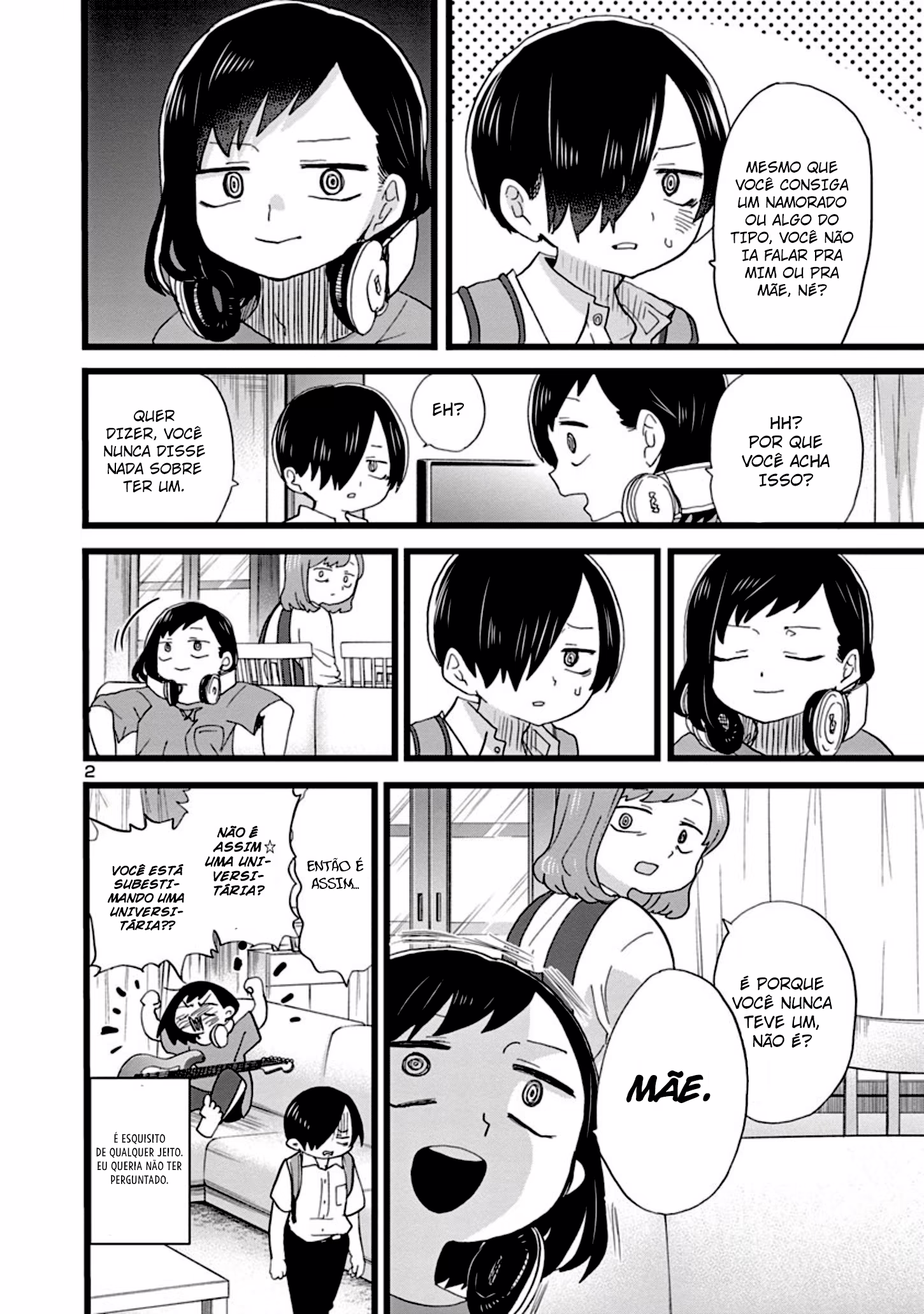 Boku no Kokoro no Yabai Yatsu, capítulo 115, página 4