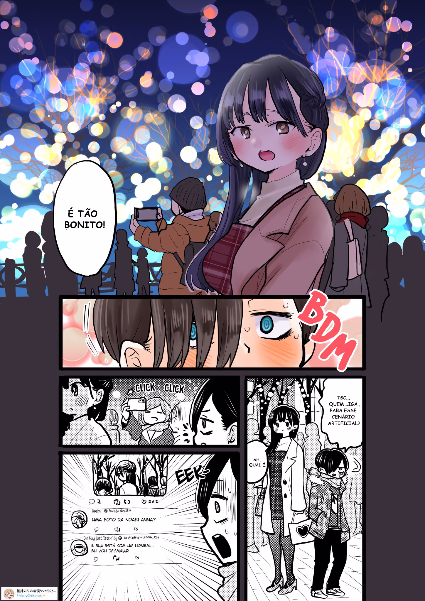 Boku no Kokoro no Yabai Yatsu, capítulo 60.1, página 2