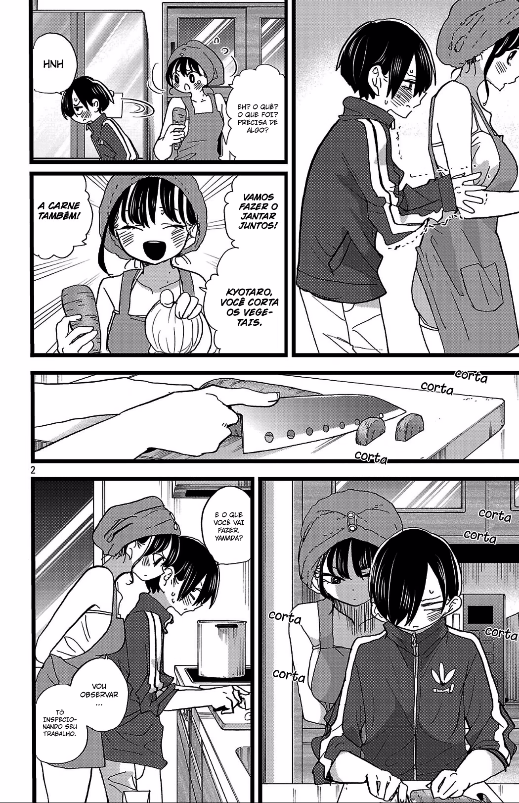 Boku no Kokoro no Yabai Yatsu, capítulo 156, página 4