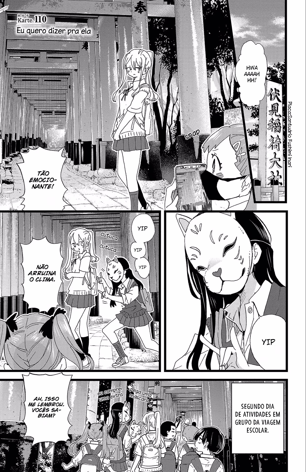 Boku no Kokoro no Yabai Yatsu, capítulo 110, página 3