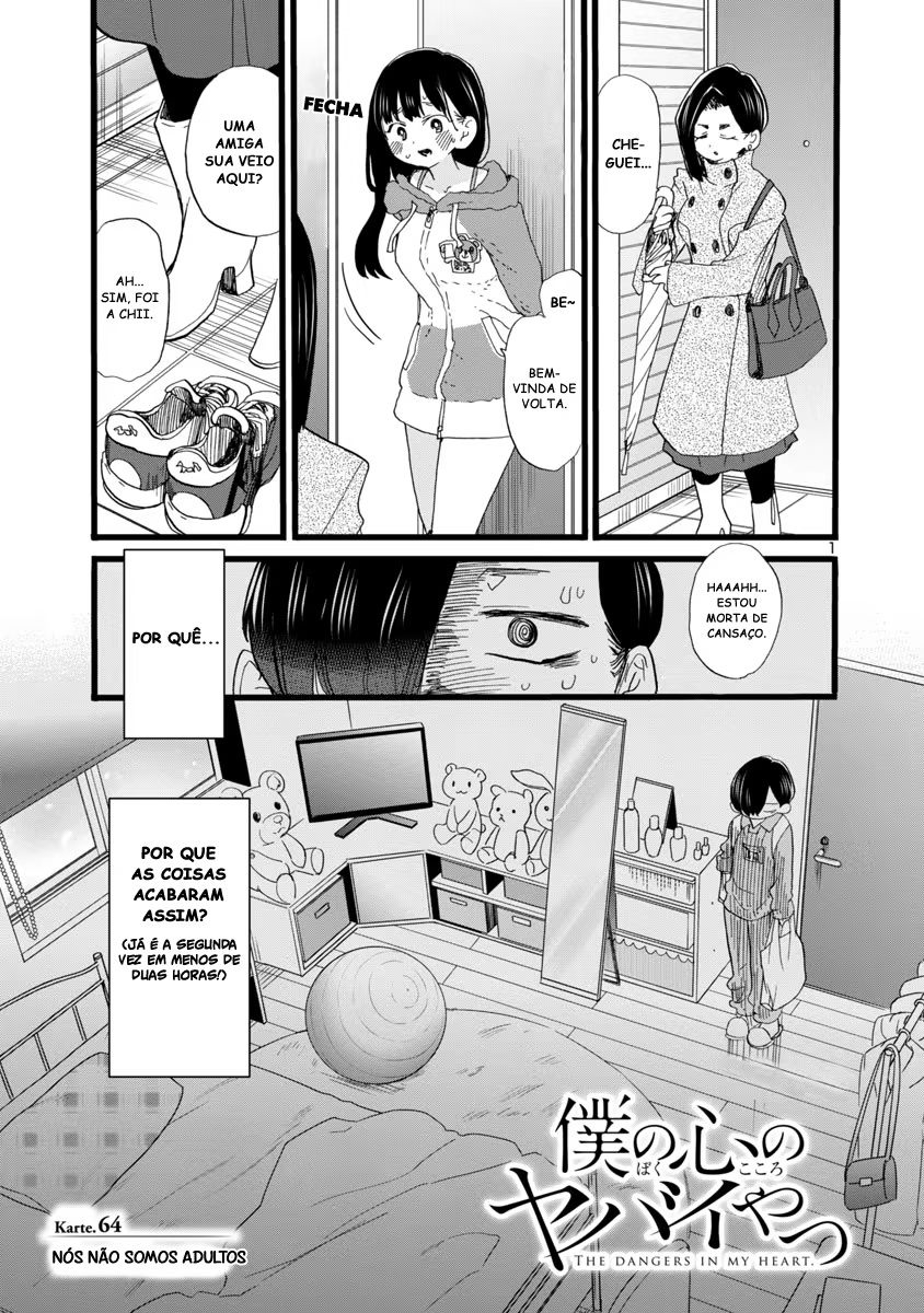 Boku no Kokoro no Yabai Yatsu, capítulo 64, página 3