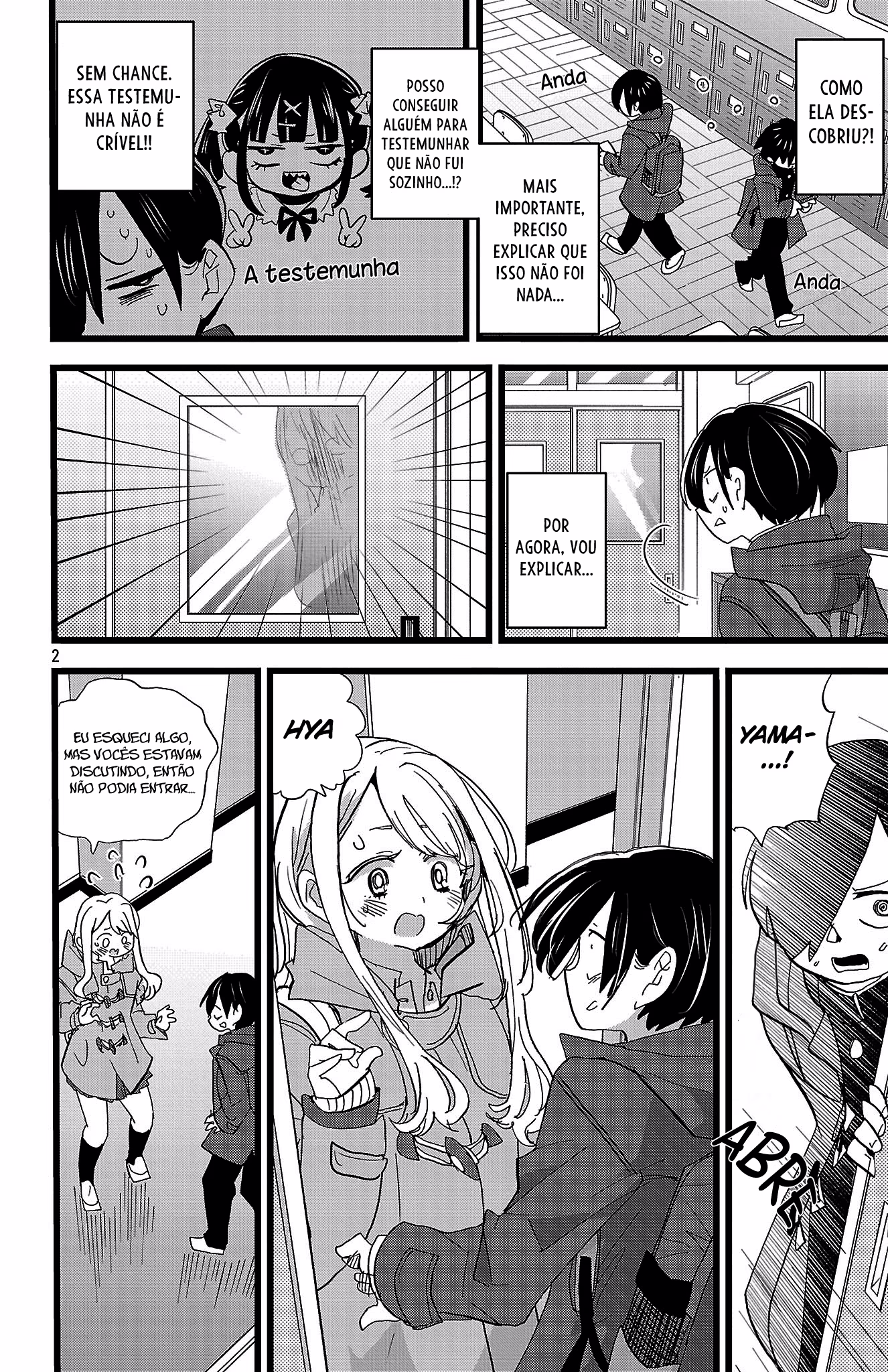 Boku no Kokoro no Yabai Yatsu, capítulo 181, página 4