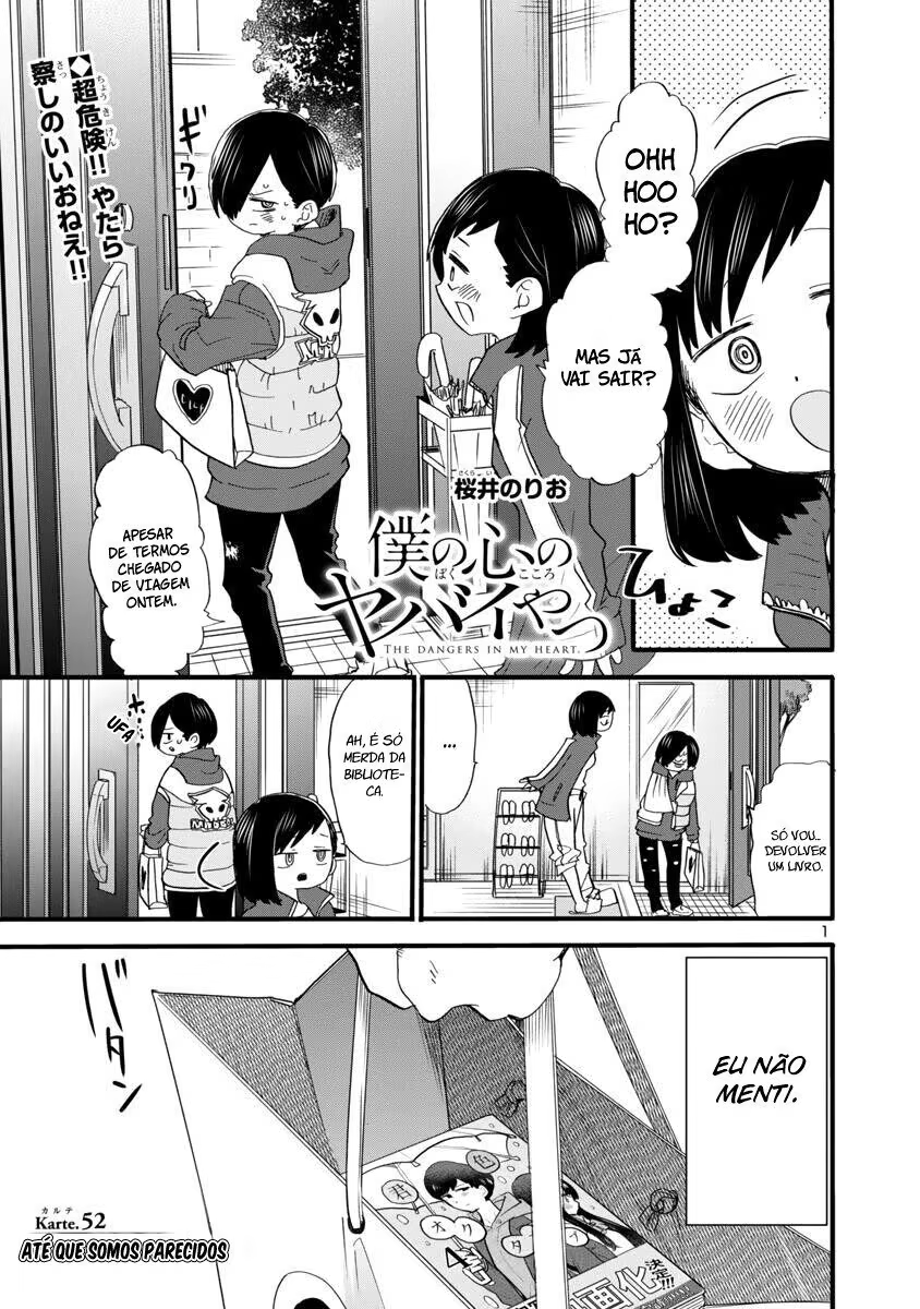 Boku no Kokoro no Yabai Yatsu, capítulo 52, página 2