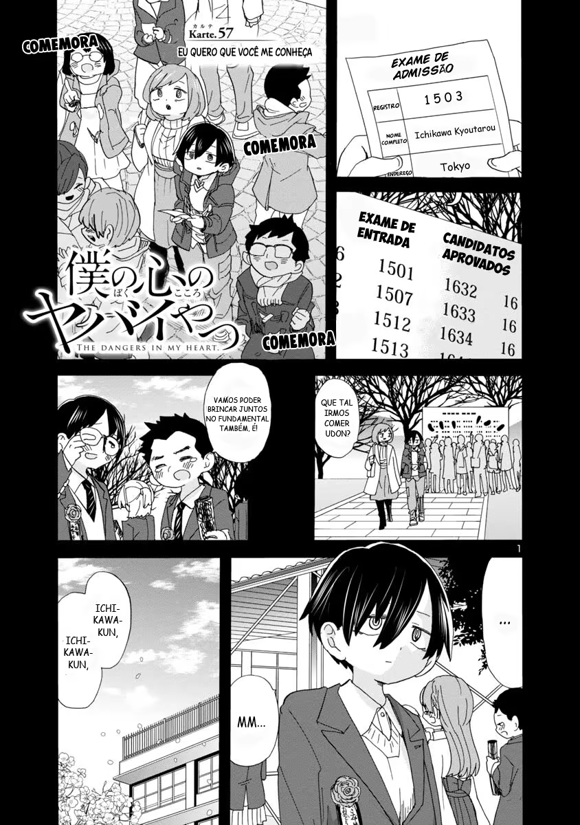 Boku no Kokoro no Yabai Yatsu, capítulo 57, página 3