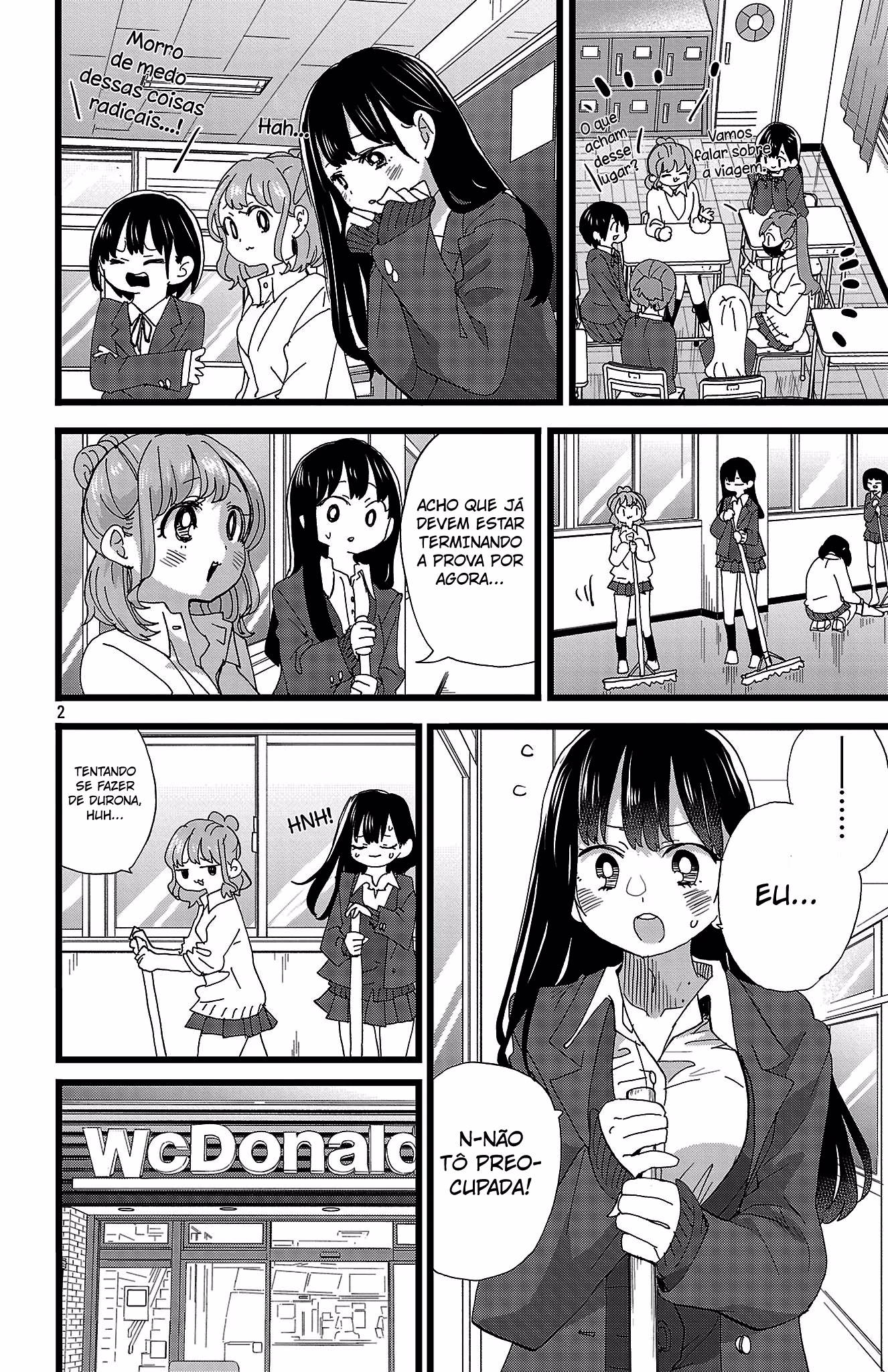 Boku no Kokoro no Yabai Yatsu, capítulo 189, página 4