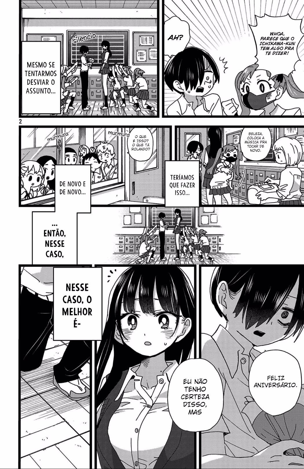 Boku no Kokoro no Yabai Yatsu, capítulo 144, página 4