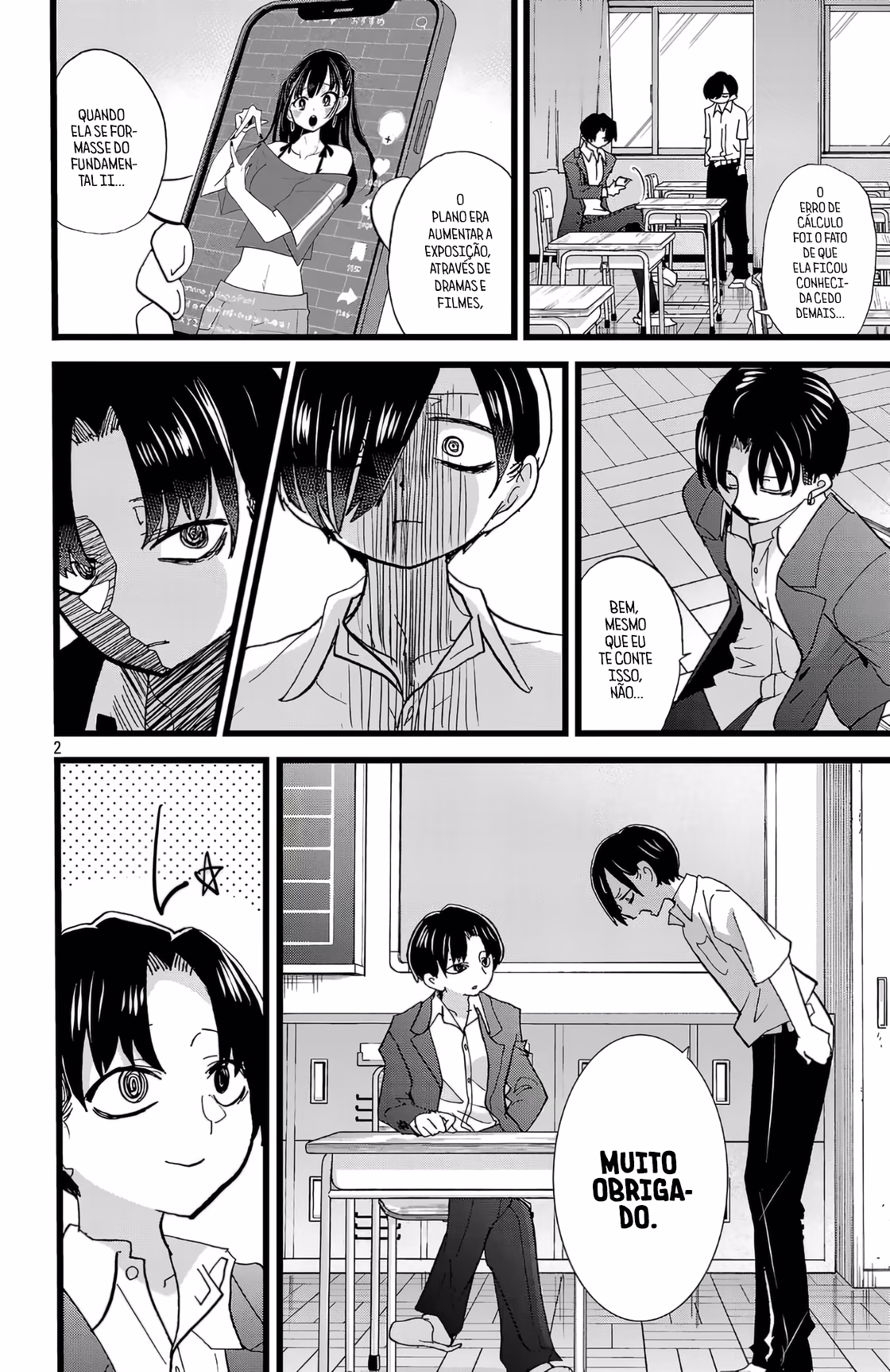 Boku no Kokoro no Yabai Yatsu, capítulo 154, página 3