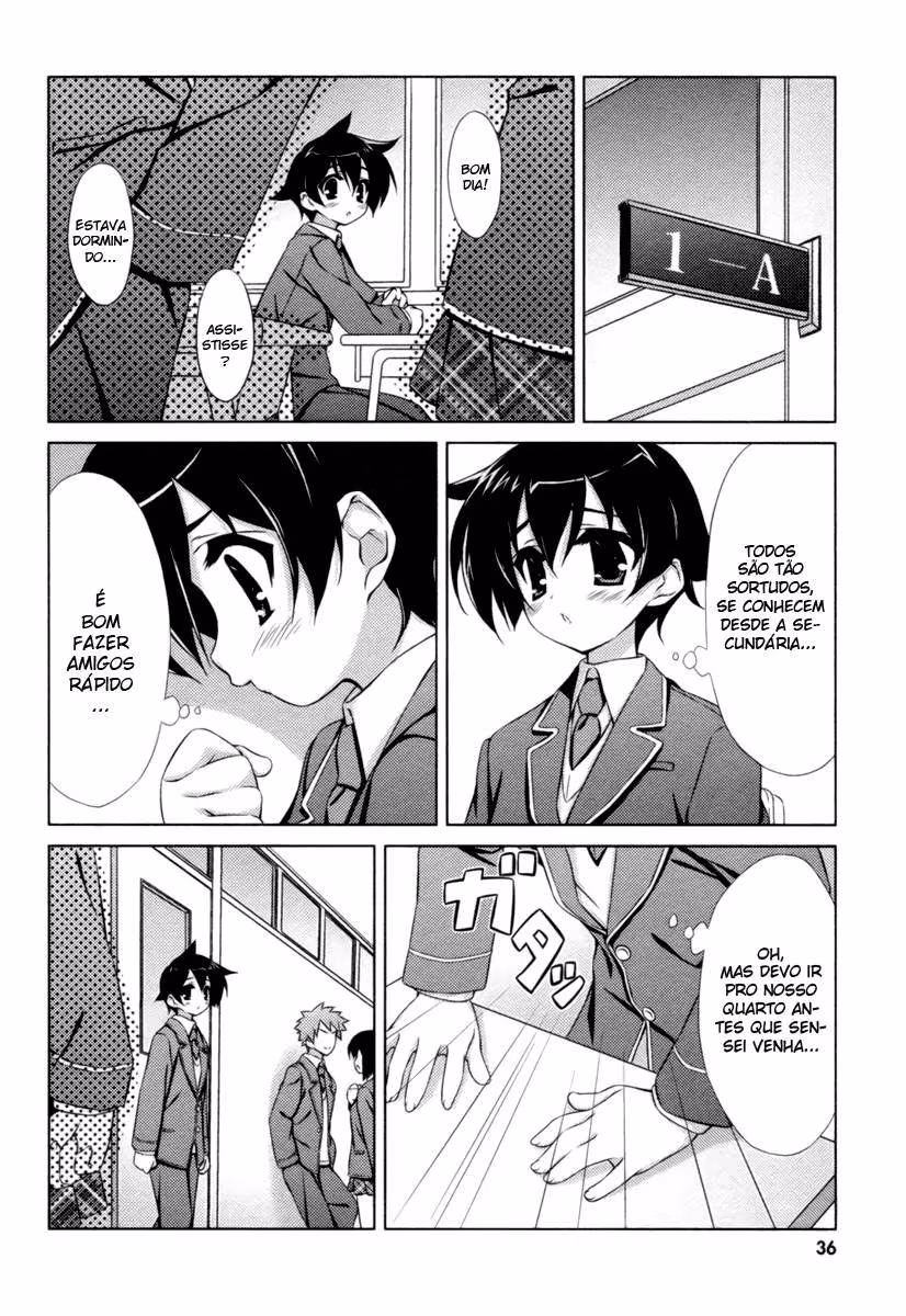 Asa made Jugyou Chu!, capítulo 2, página 4