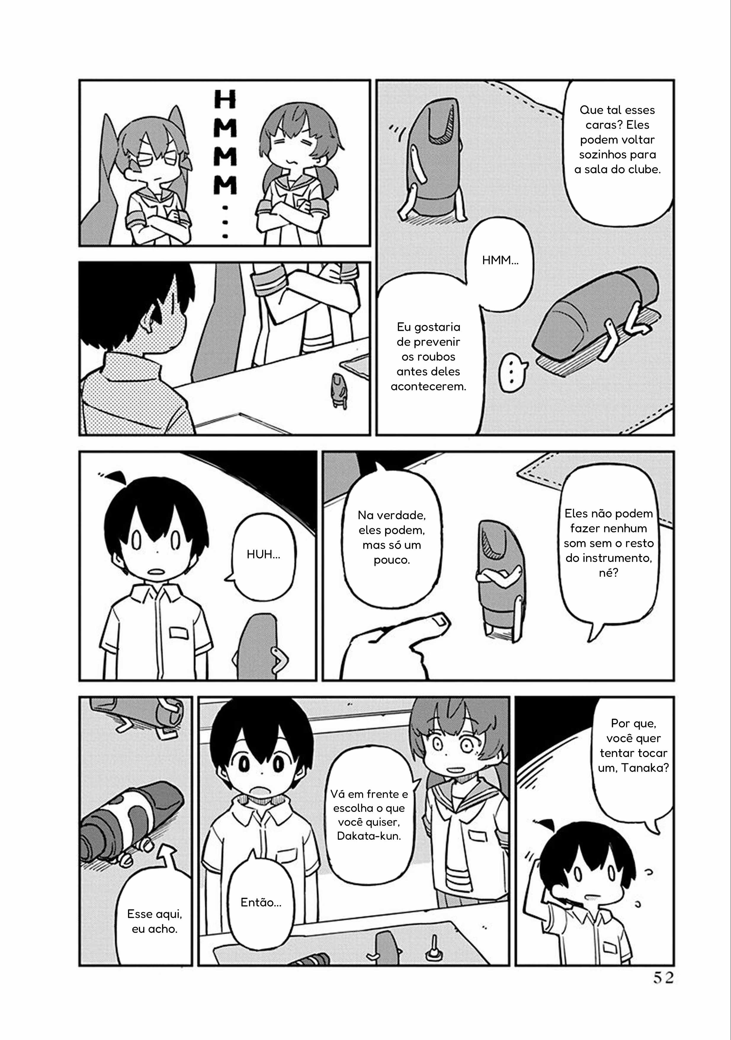 Ueno-san wa Bukiyou, capítulo 85, página 4