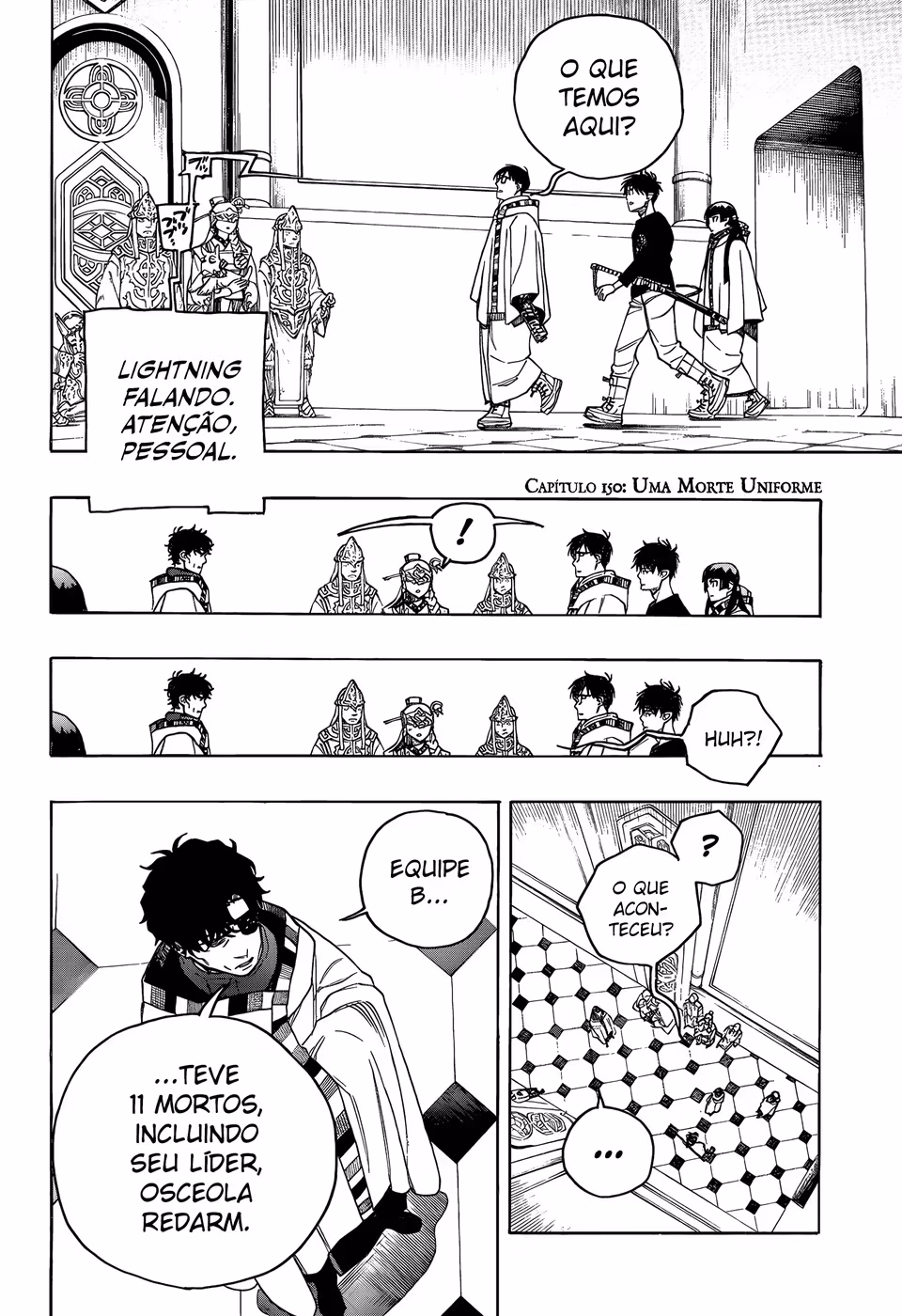 Ao no Exorcist, capítulo 150, página 4