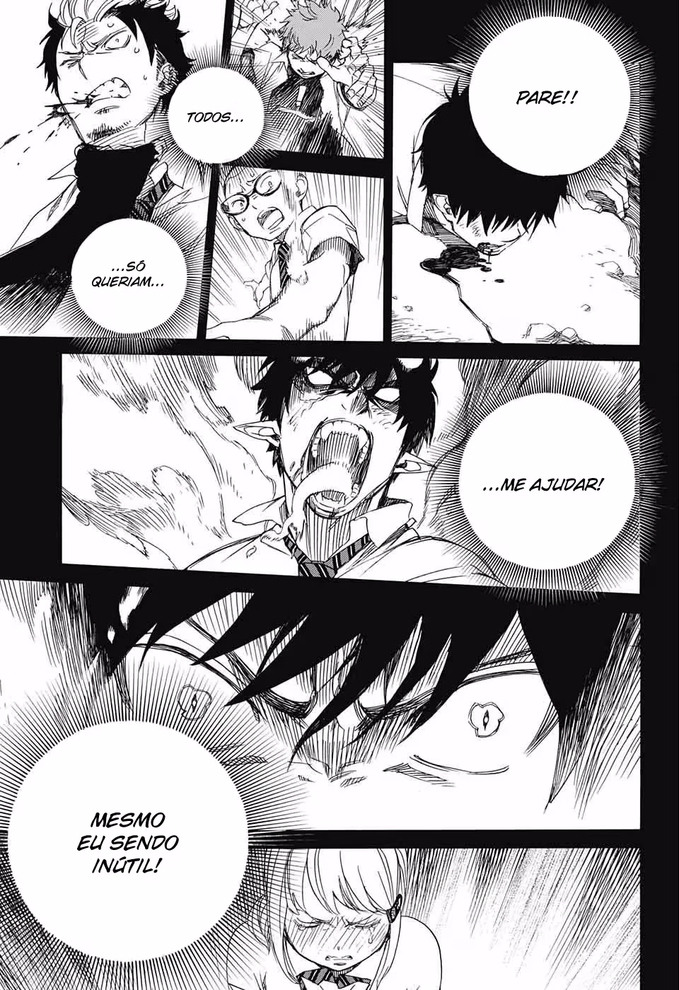 Ao no Exorcist, capítulo 83, página 4