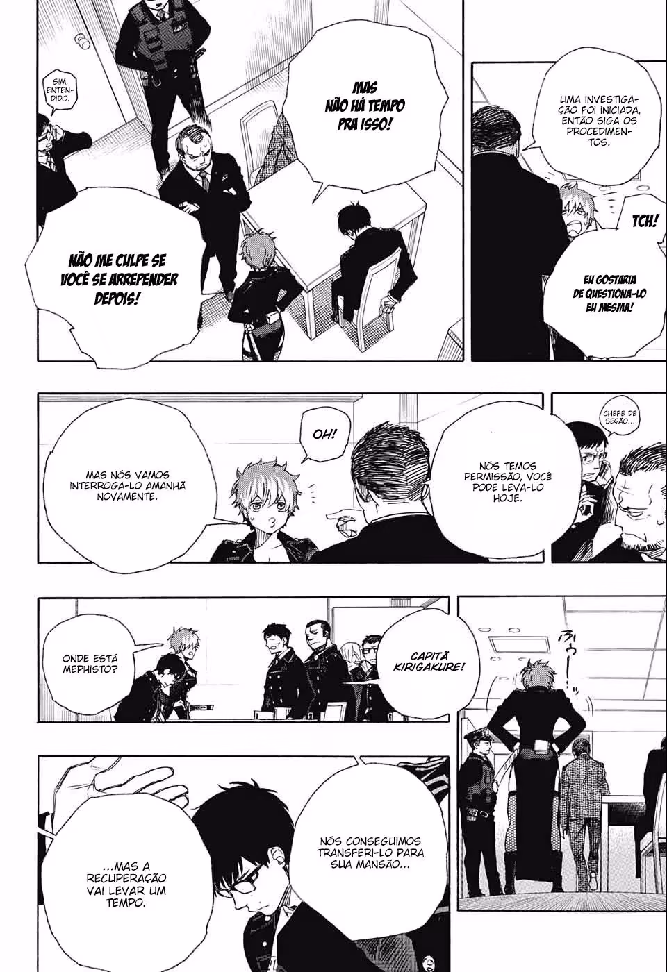 Ao no Exorcist, capítulo 95, página 3