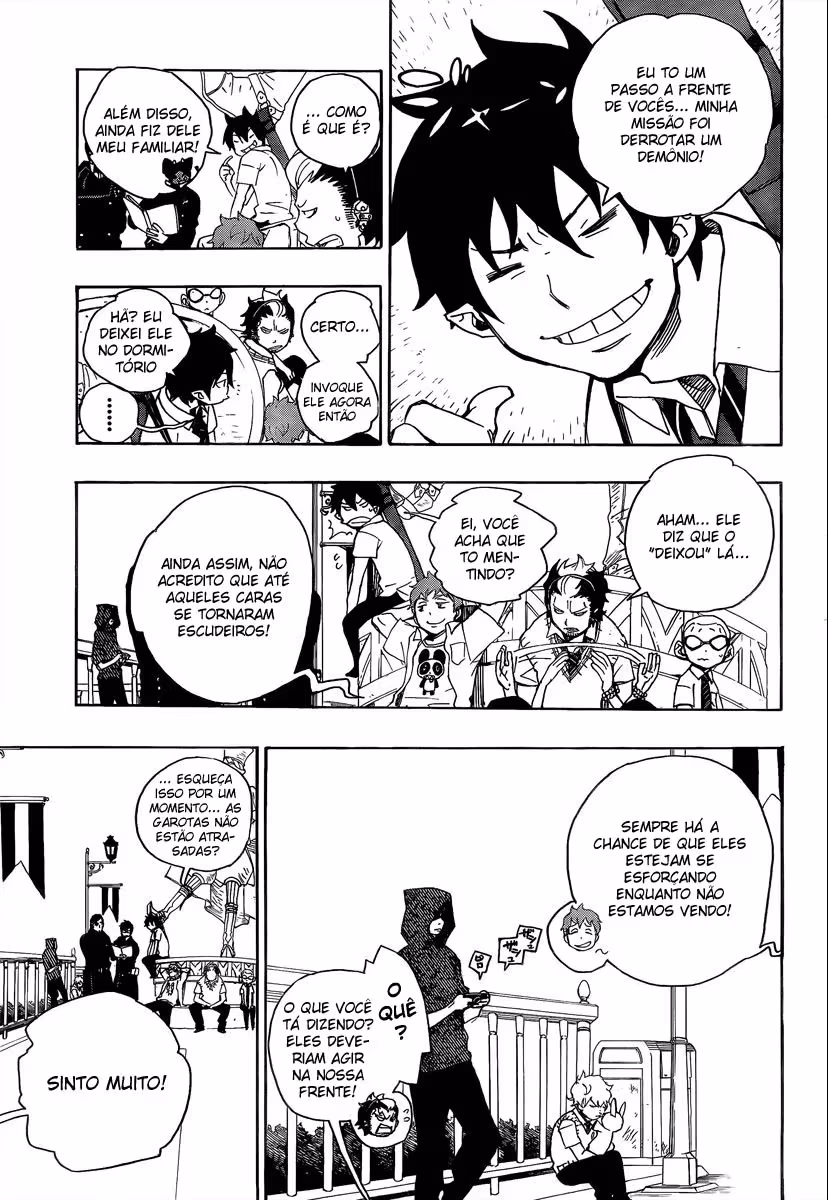 Ao no Exorcist, capítulo 9, página 4