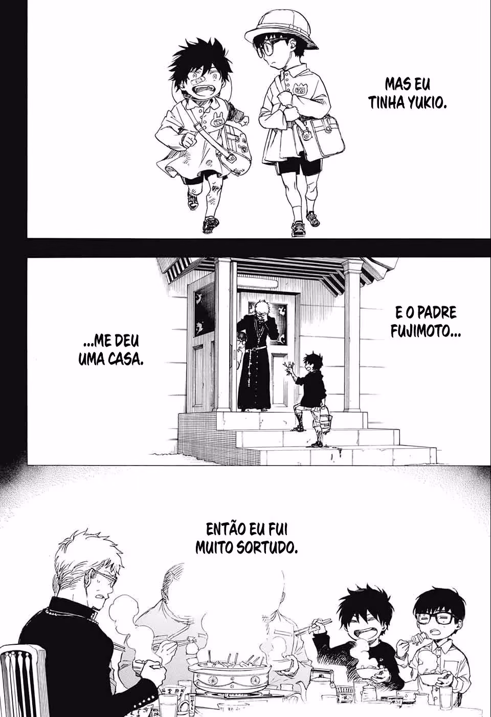 Ao no Exorcist, capítulo 101, página 3