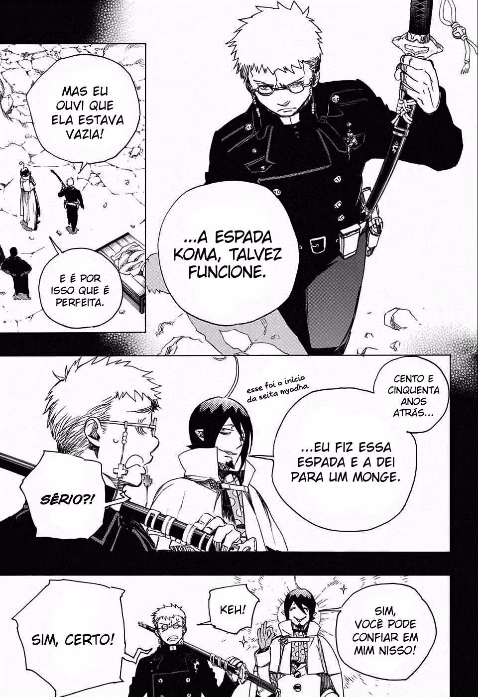 Ao no Exorcist, capítulo 116.2, página 4