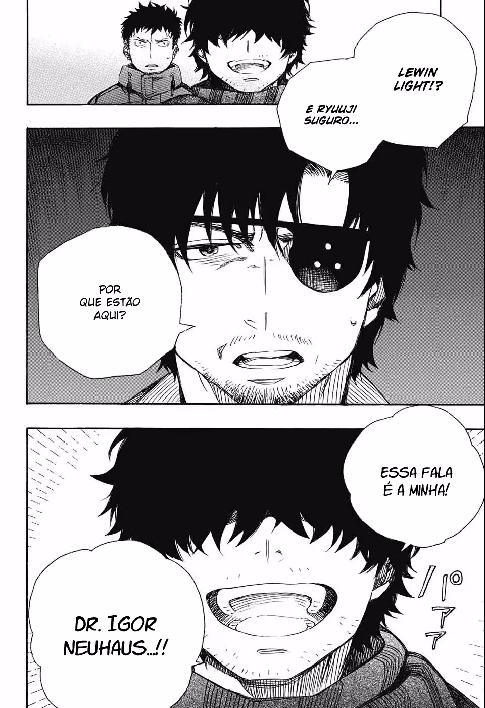 Ao no Exorcist, capítulo 85, página 3