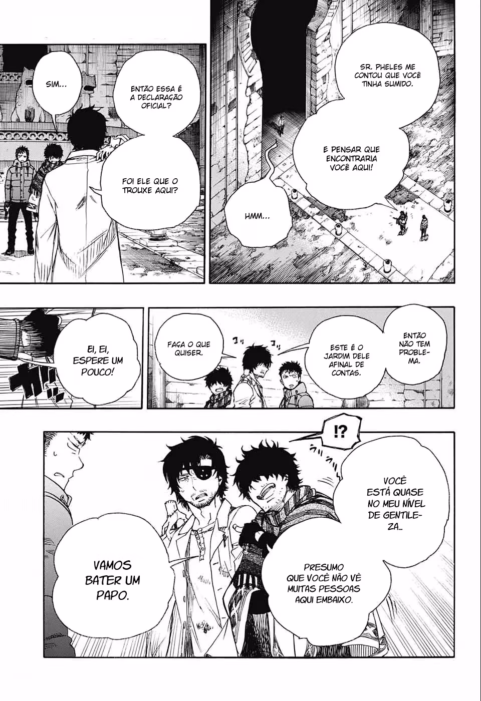 Ao no Exorcist, capítulo 85, página 4