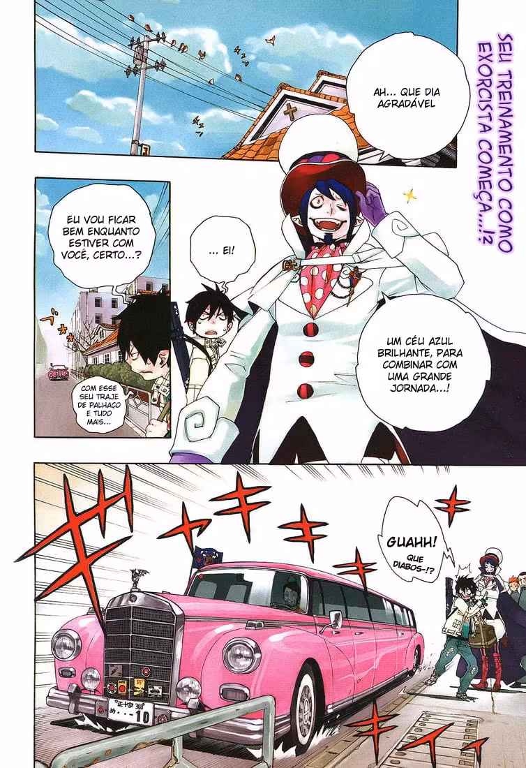 Ao no Exorcist, capítulo 2, página 3