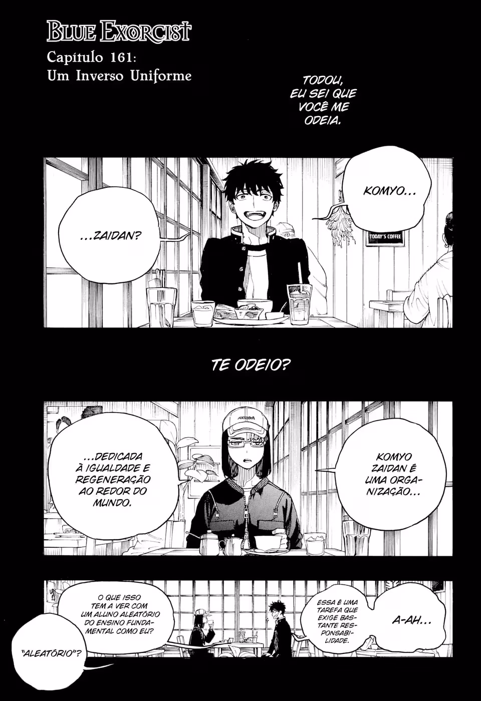 Ao no Exorcist, capítulo 161, página 2